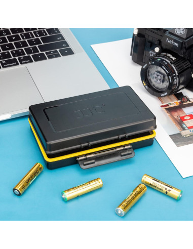 Estuche de Almacenamiento JJC para 16 Baterías AAA Resistente