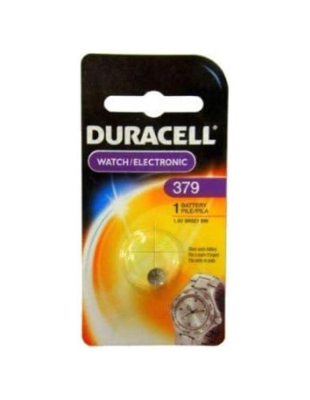 Batería de óxido de plata Duracell DL379 1.5V - Paquete de 2