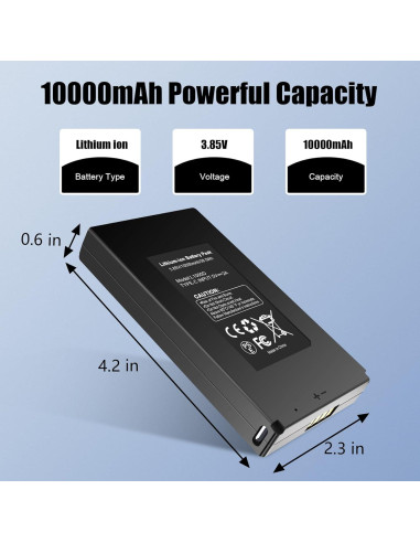 Batería Recargable Litio 10000mAh REACELL para Cámara GardePro