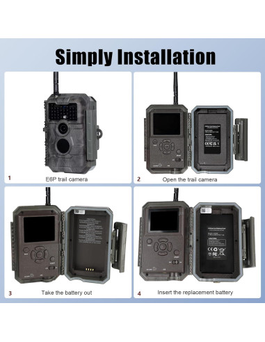 Batería Recargable Litio 10000mAh REACELL para Cámara GardePro