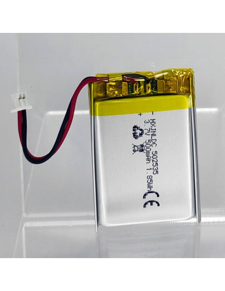 Batería de polímero de litio 3.7V 500mAh HXJN 502535