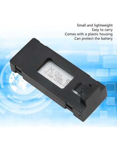 Batería de Drone RC Qinlorgo 3.7V 1800mAh Compatible E88 E88MAX E525 E99 K3