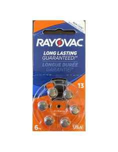 Baterías de Óxido de Zinc 1.45V Tamaño 13 Hillflower 18 Piezas