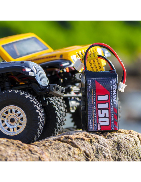 Batería Lipo 2S 1150mAh 7.4V PCEONAMP para RC SCX24