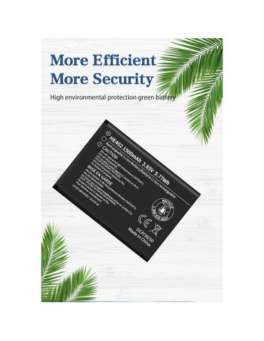 Batería de Reemplazo 1500mAh Xeceor HE402 para Nokia AT&T