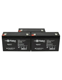 Batería recargable Raion Power 6V 12Ah para luz de emergencia