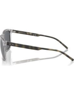 Gafas de Sol Armani Exchange Hombre 57mm Marco Gris Espejado 2