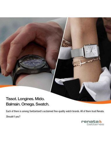 Baterías de Reloj Renata 379 - Paquete de 10 Unidades