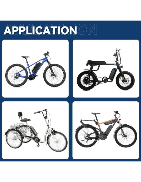 Batería de Litio 36V 10Ah LGECOLFP para Bicicleta Eléctrica