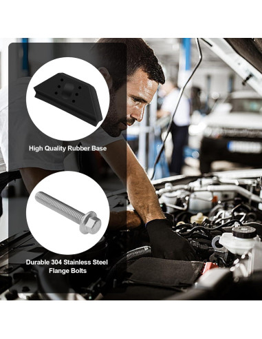 Kit de Sujeción de Batería Wulitaotao 14005061 para Automóviles