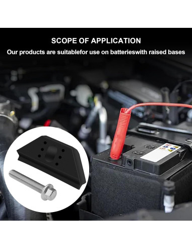 Kit de Sujeción de Batería Wulitaotao 14005061 para Automóviles