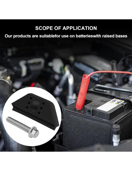 Kit de Sujeción de Batería Wulitaotao 14005061 para Automóviles