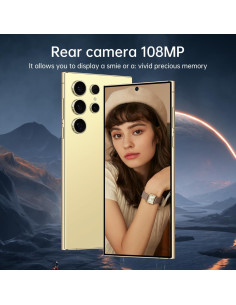 C24 Ultra Smartphone 5G Yemjaw 16GB RAM 512GB Amarillo 2