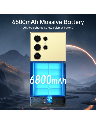 C24 Ultra Smartphone 5G Yemjaw 16GB RAM 512GB Amarillo