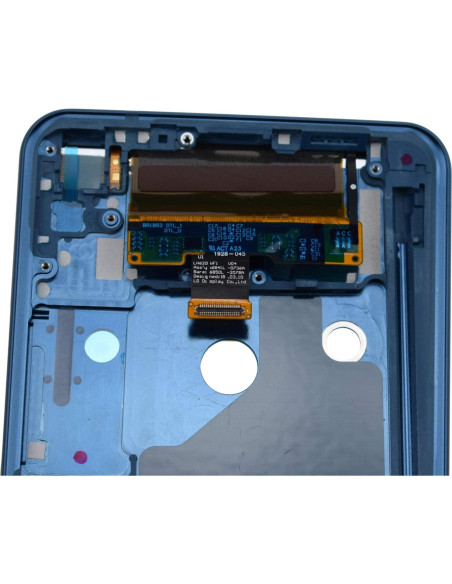 Pantalla Reemplazo LCD Touch con Marco para LG Q Stylo 4 Azul