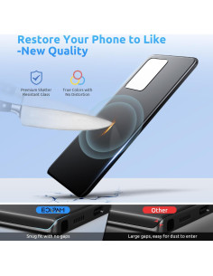 Reemplazo Cristal Trasero Xiaomi Redmi Note 12 Pro+ Negro 2