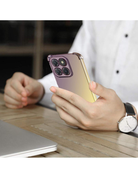 Funda TPU Honor X6A Plus WDY-LX1 Antichoque Transparente