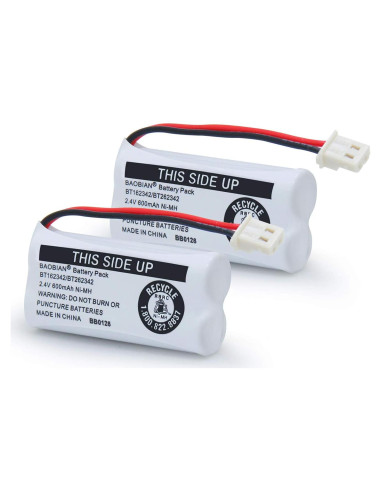 Baterías recargables BAOBIAN BT162342 para teléfono inalámbrico
