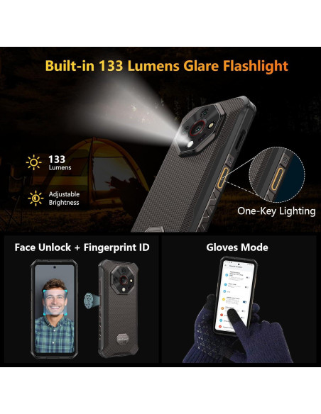 Smartphone Ulefone Armor X16 Resistente 12GB RAM 128GB Duna