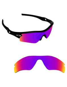 Lentes Polarizados Alphax para Oakley Radar Path - Sol de Medianoche