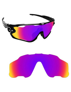 Lentes Polarizados Alphax para Oakley Jawbreaker - Sol de Medianoche