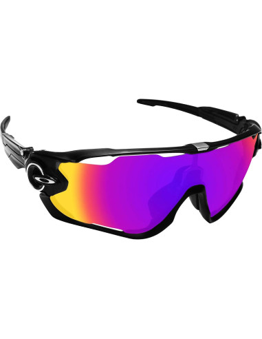 Lentes Polarizados Alphax para Oakley Jawbreaker - Sol de Medianoche