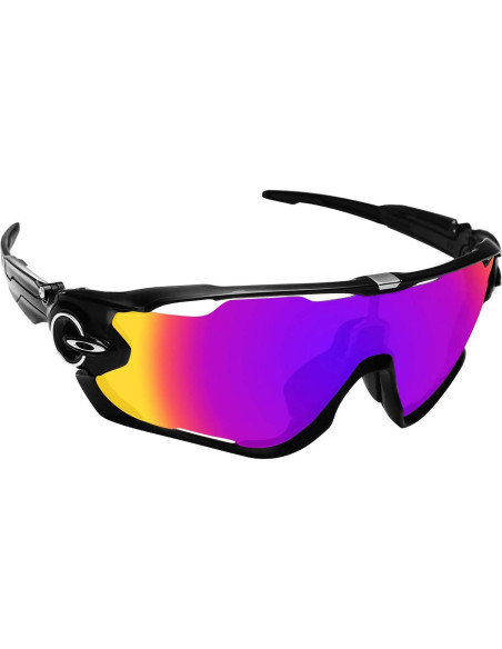 Lentes Polarizados Alphax para Oakley Jawbreaker - Sol de Medianoche