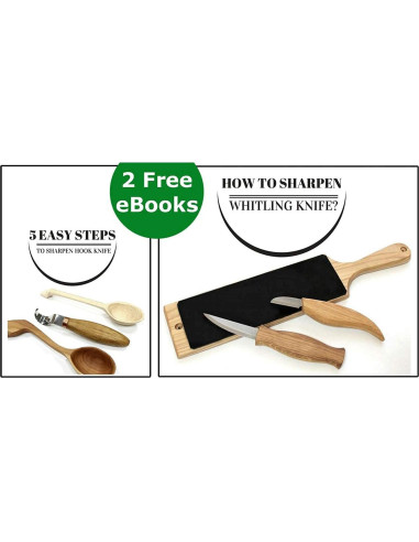 Rueda de Afilado BeaverCraft PW1 7.6cm de Cuero para Cuchillos