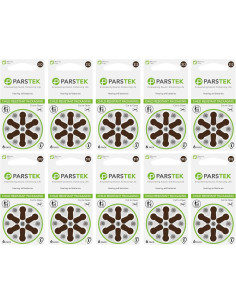 Baterías para Audífonos ParsTek Tamaño 312 - 60 Piezas 1.45V 2