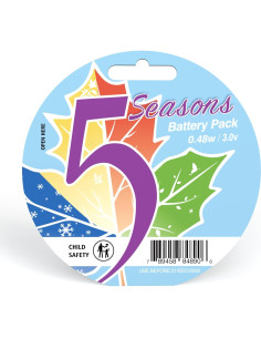 Baterías de Reemplazo PetZee para Collar Microlite R21 R22 R51 - 5 Piezas 2