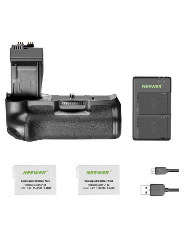 Empuñadura de Batería Neewer BG-E8 para Canon EOS DSLR