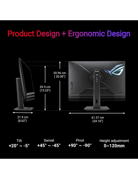 Monitor de Juegos ASUS ROG Strix 27" 4K HDR XG27UCG 160Hz