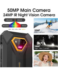 Smartphone Rugerizado Ulefone Armor X13 12GB RAM 64GB Negro 2