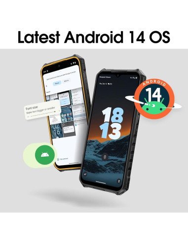 Smartphone Rugerizado Ulefone Armor X13 12GB RAM 64GB Negro