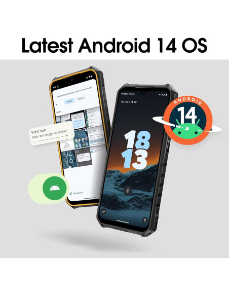 Smartphone Rugerizado Ulefone Armor X13 12GB RAM 64GB Negro