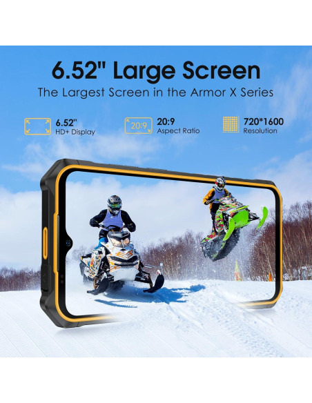 Smartphone Rugerizado Ulefone Armor X13 12GB RAM 64GB Negro