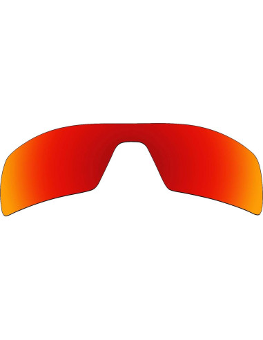 Lentes Polarizados Alphax para Oakley Oil Rig - Rojo Fuego