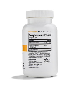 Bromelina Whole Foods Market 60 Cápsulas Apoyo Digestivo 2