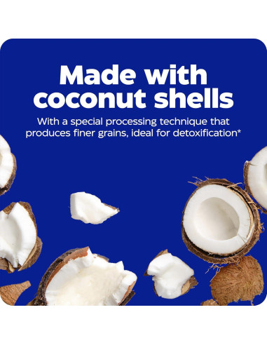 Carbón Activado Enzymedica 60 Cápsulas - Reduce Gas y Distensión