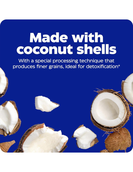 Carbón Activado Enzymedica 60 Cápsulas - Reduce Gas y Distensión