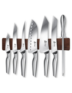 Juego de Cuchillos de Cocina DDF iohEF 8 Piezas Acero Inoxidable