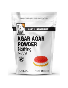 Polvo de Agar Agar 170g - Sustituto Vegano de Gelatina Esencial