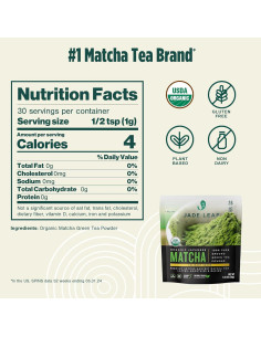 Matcha Orgánico Jade Leaf 30g - Grado Ceremonial Japonés 2