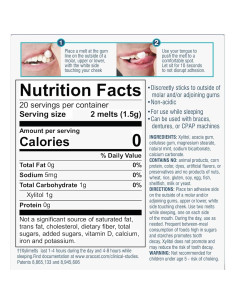 Discos hidratantes Oracoat XyliMelts para boca seca - 40 unidades 2