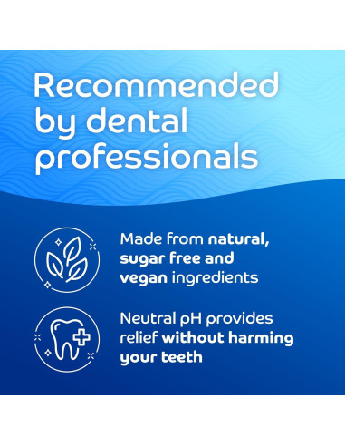 Discos hidratantes Oracoat XyliMelts para boca seca - 40 unidades