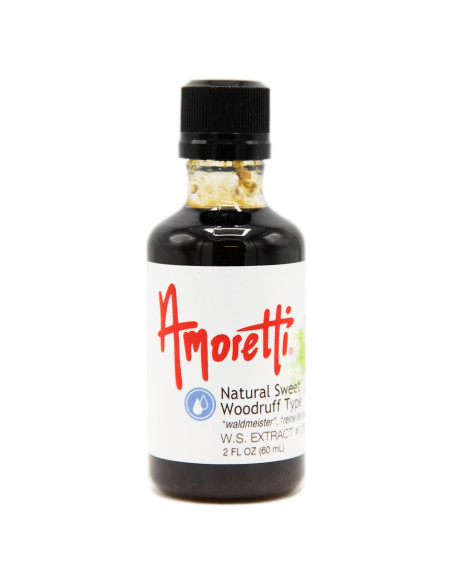 Extracto Natural de Madera de Sweet Woodruff Amoretti 60 ml - Vegano y Sin Conservantes
