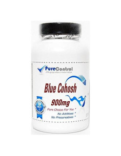 Cohosh Azul 900mg - 200 Cápsulas Puras PureControl