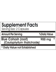 Cohosh Azul 900mg - 200 Cápsulas Puras PureControl 2