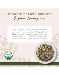 Hierba de Limón Orgánica Starwest Botanicals 0.45 kg - Té y Cocina 2
