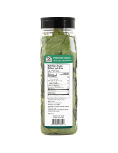 Hojas de Laurel Secas 52USA - 56.7 g, 100% Natural, Sin Gluten 2